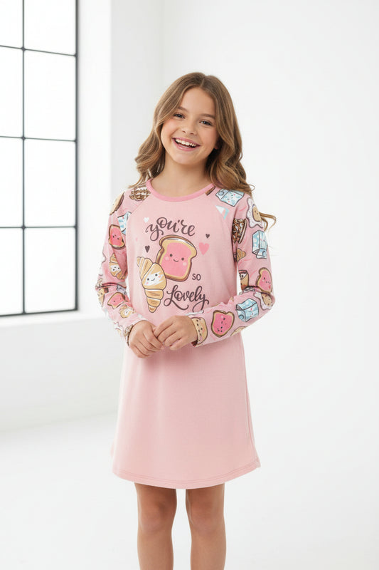 Pyjama Nuisette “You’re so Lovely” 🥐💗