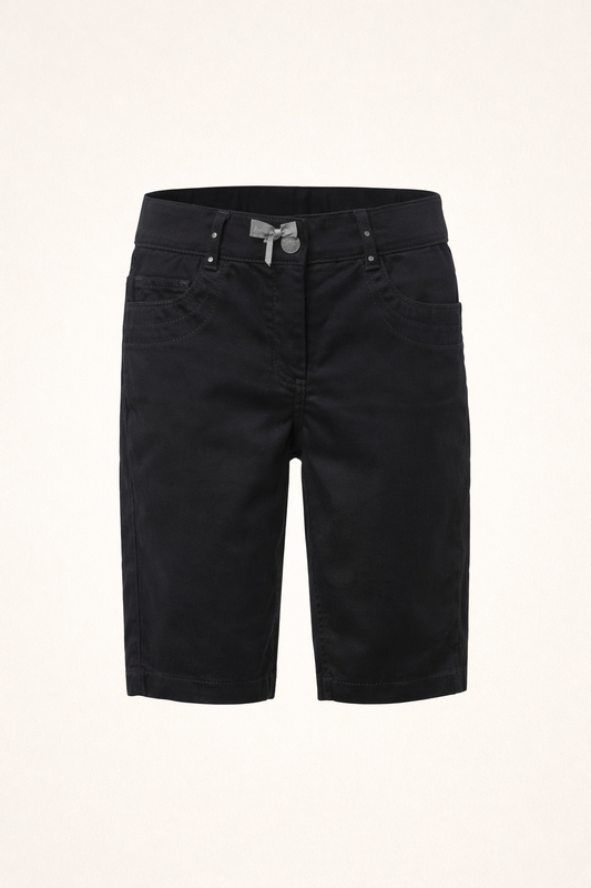 Pantalon court noir Justine et Léa