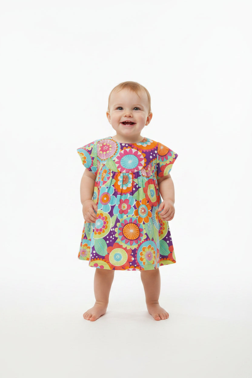 Robe explosion de fleurs + la culotte