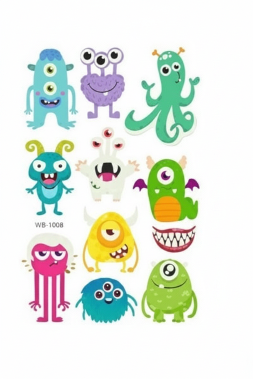 Tattoo Fluorescent Les Folies Frimousses