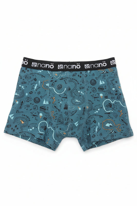 Boxer Nanö -Motif Camping