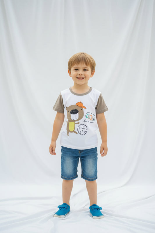 T-shirt Castors au soccer