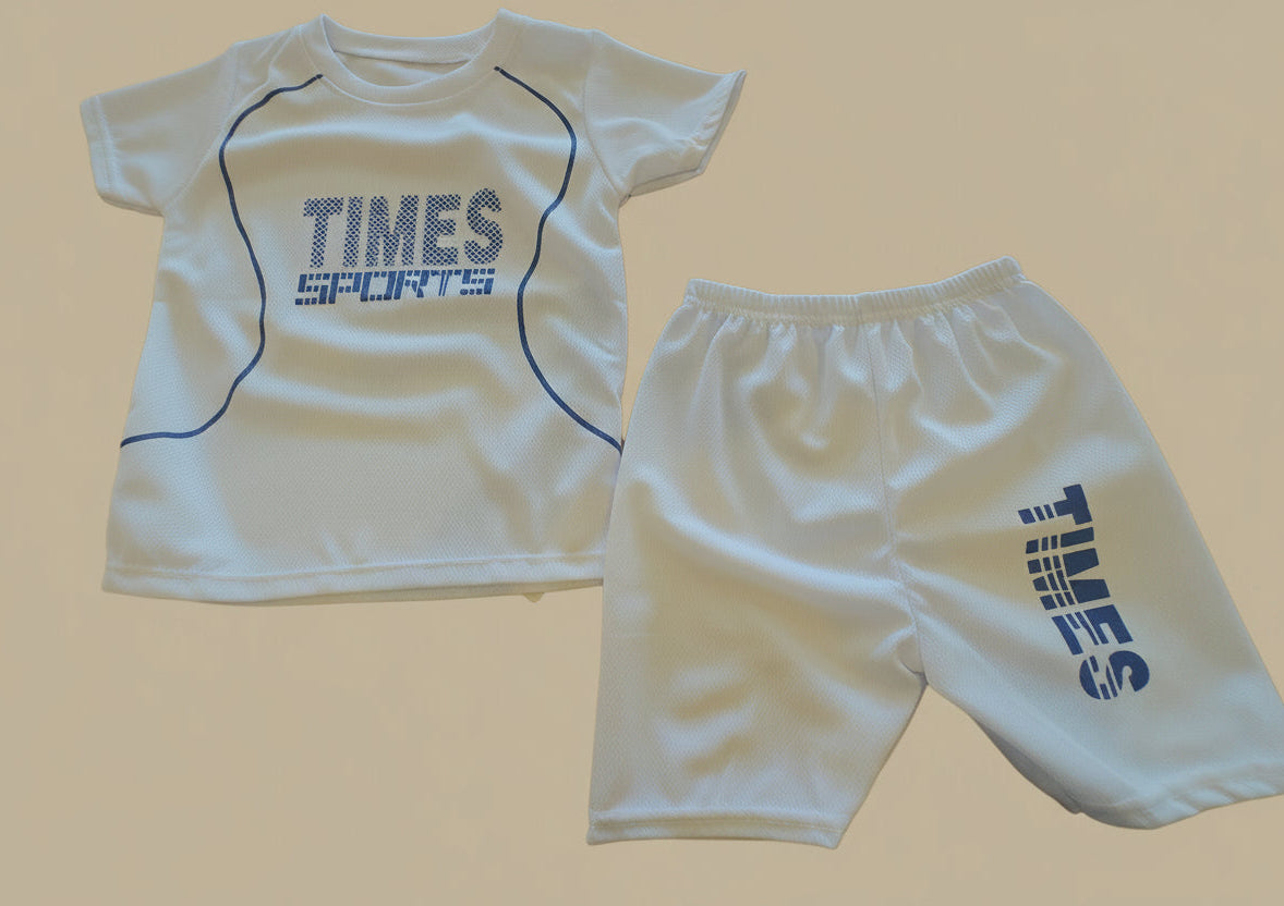 Ensemble Times Sport Couleur Blanc