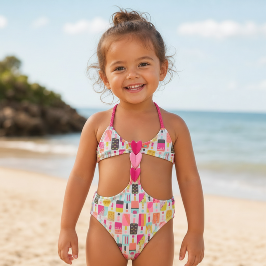 Maillot 1 pièce Pop-Cicle