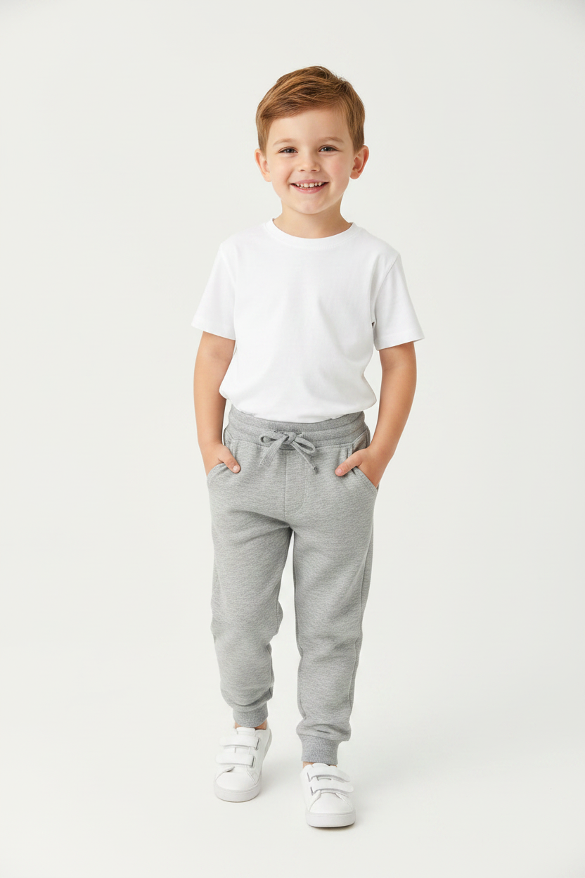 Pantalon Jogger Gris Clair