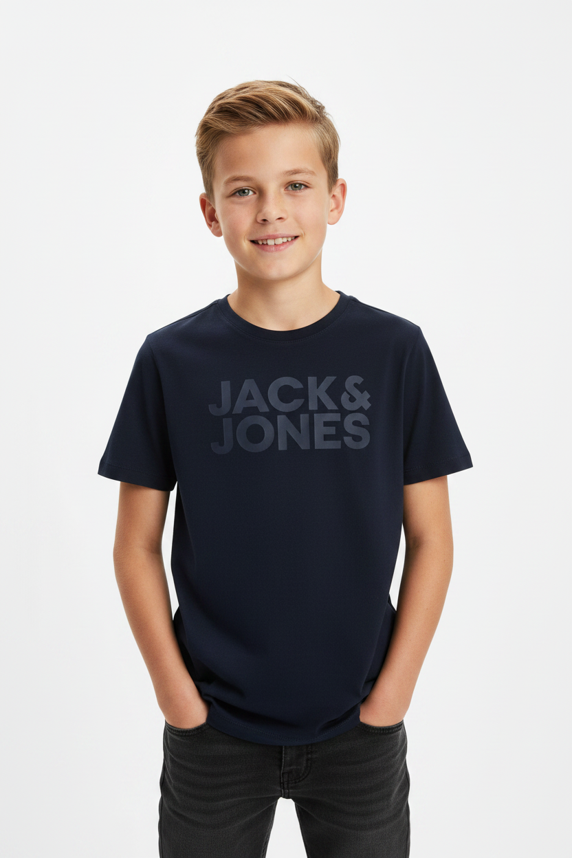 T-shirt Bleu Marin Jack & Jones