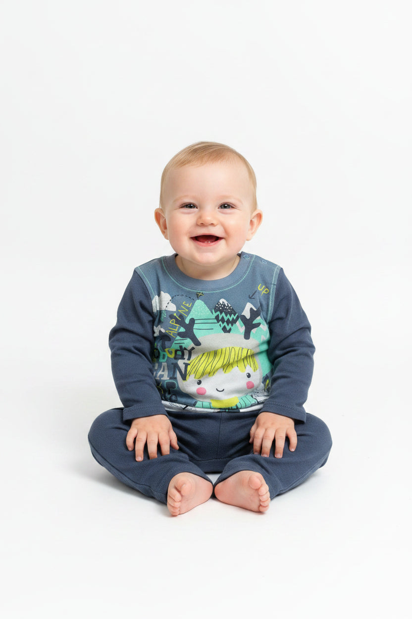 Chandail bleu “Camp Adventure” –