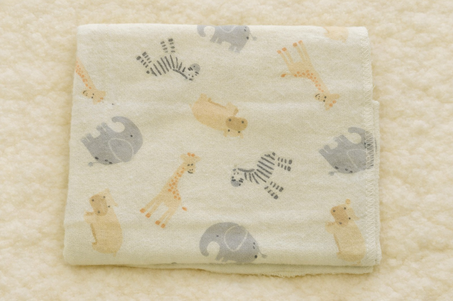 Couverture en Flanelle -Collection le Zoo