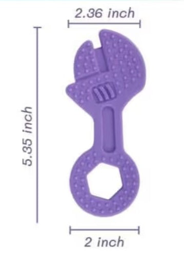Jouet de dentition forme d'outil/ Clef à molette