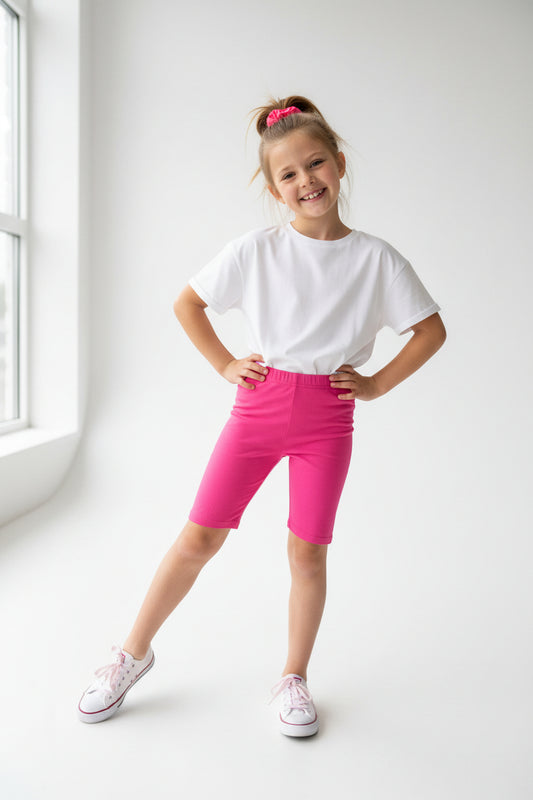 Pantacourt Rose Foncé