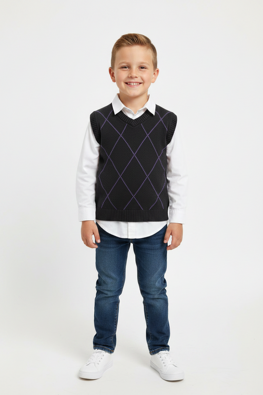 Gilet sans manches en maille douce – confort & style au quotidien