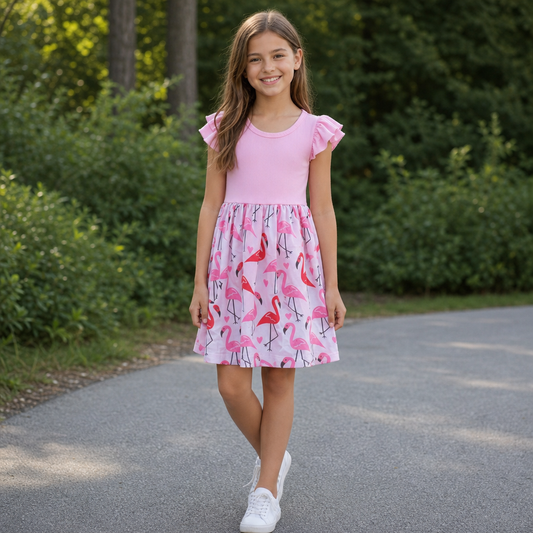 Robe Flamants Roses