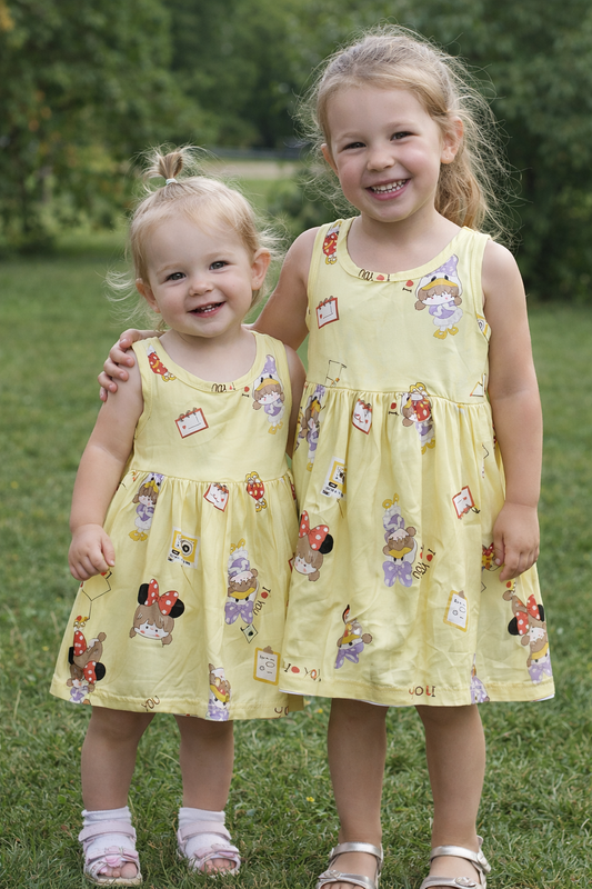 Robe Jaune Rêve d'Enfant