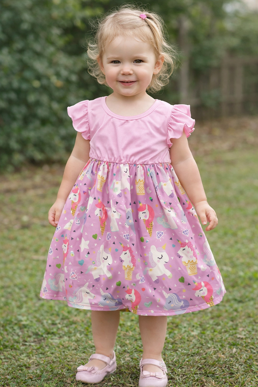 Robe Licorne Rose