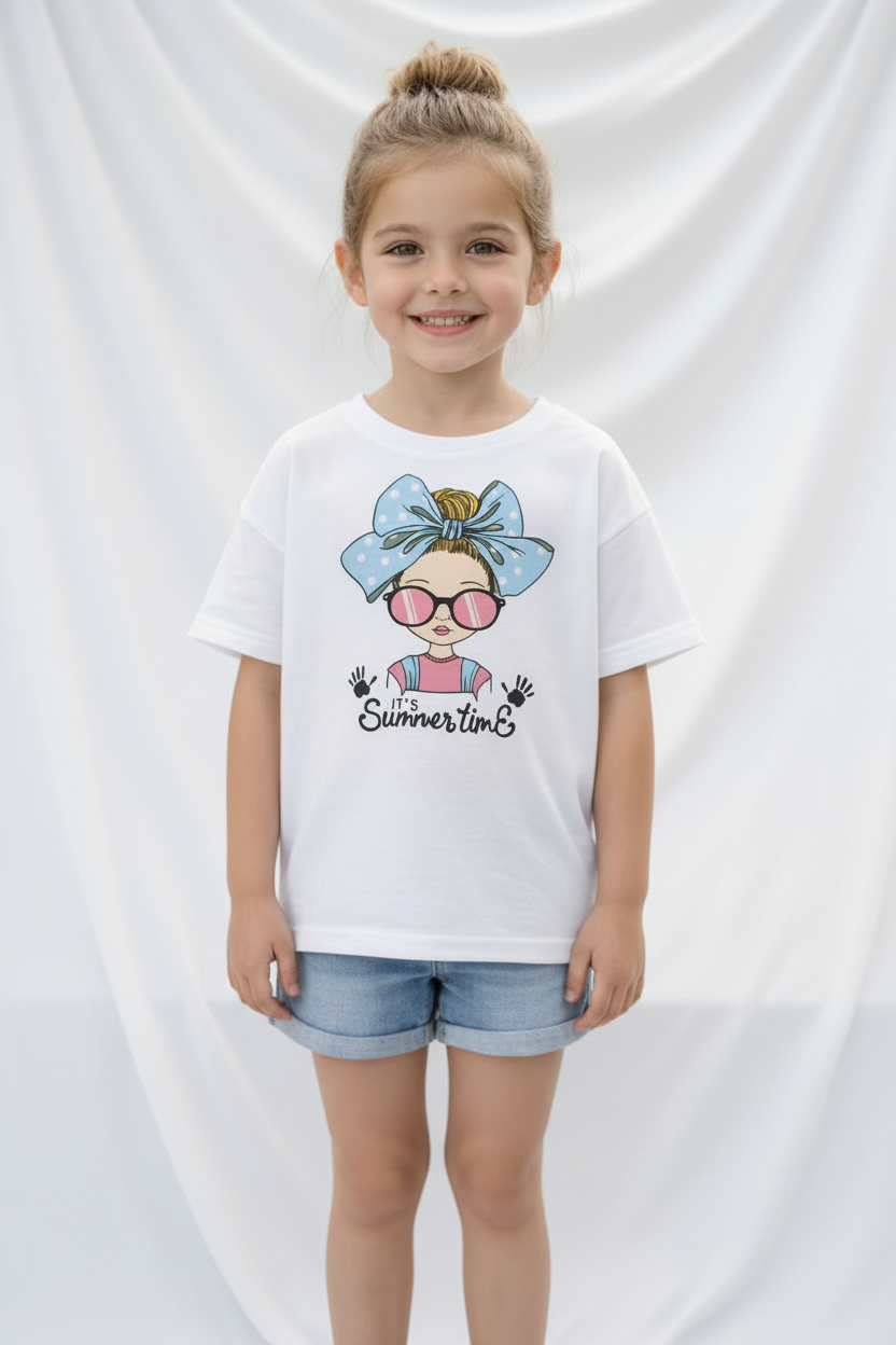 T-Shirt Décontracter Summer Time
