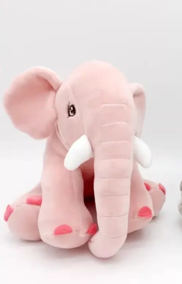 Peluche Éléphant Rose – ultra douce & irrésistible