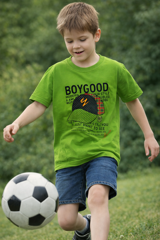 T-shirt vert “BOYGOOD