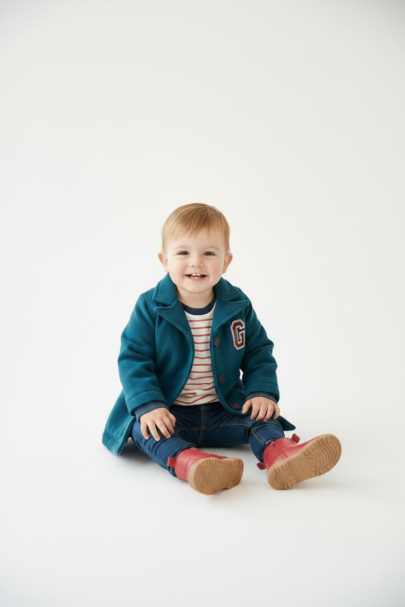 Manteau Mini Boy à écusson G