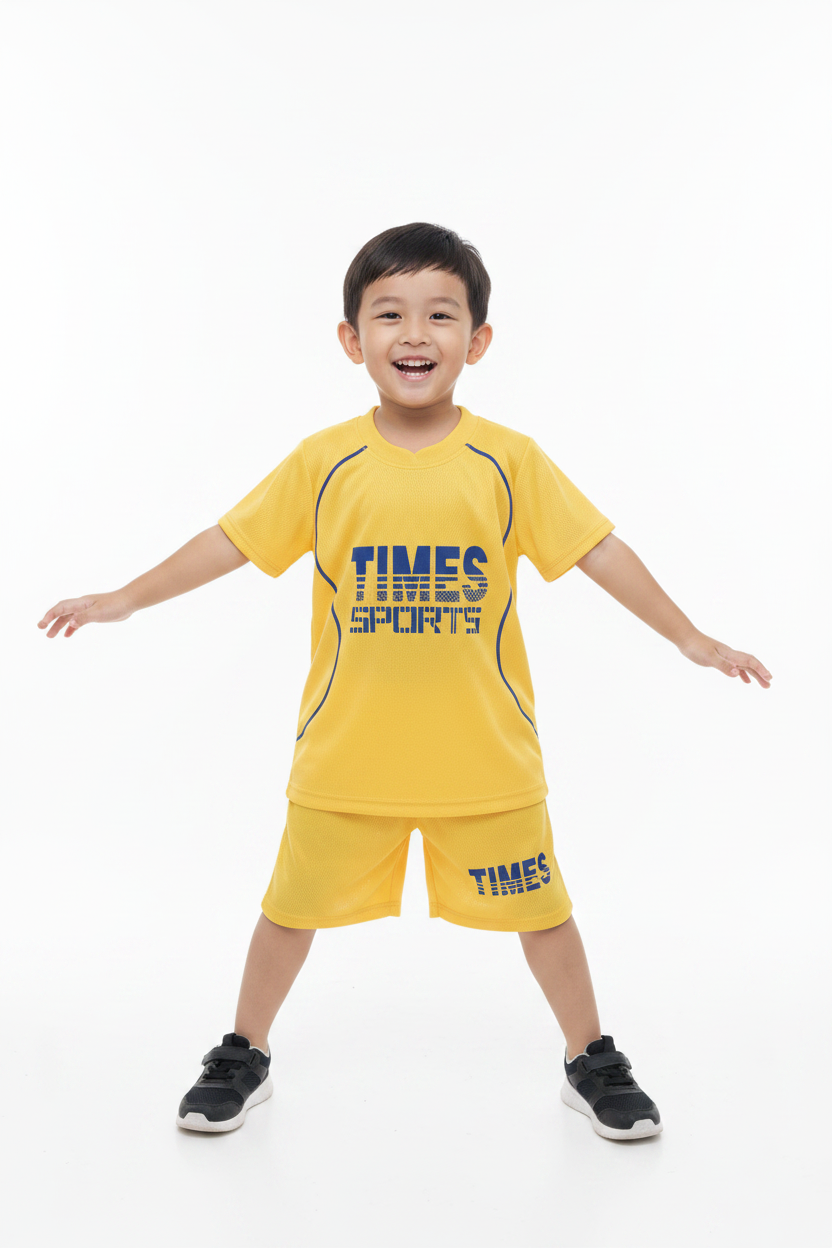 Ensemble Sport Times - Jaune
