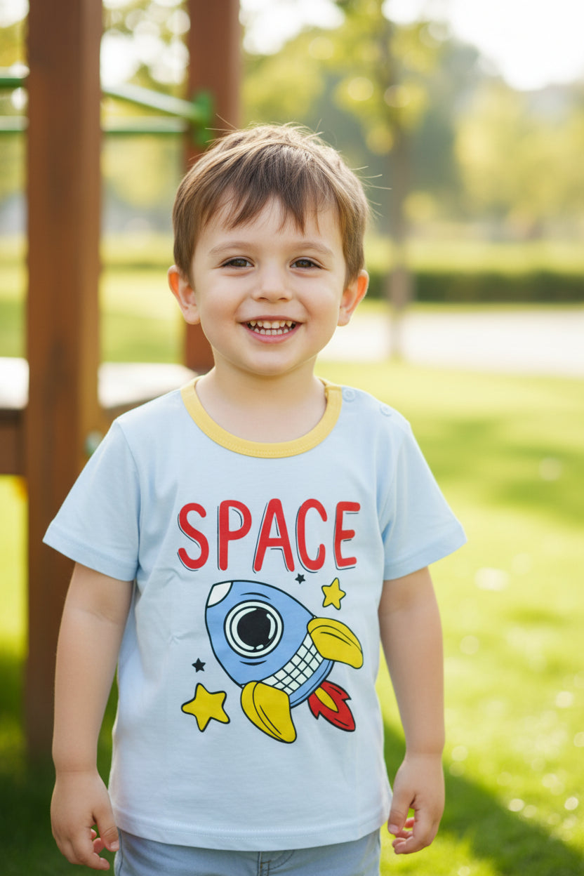 T-shirt Fusée