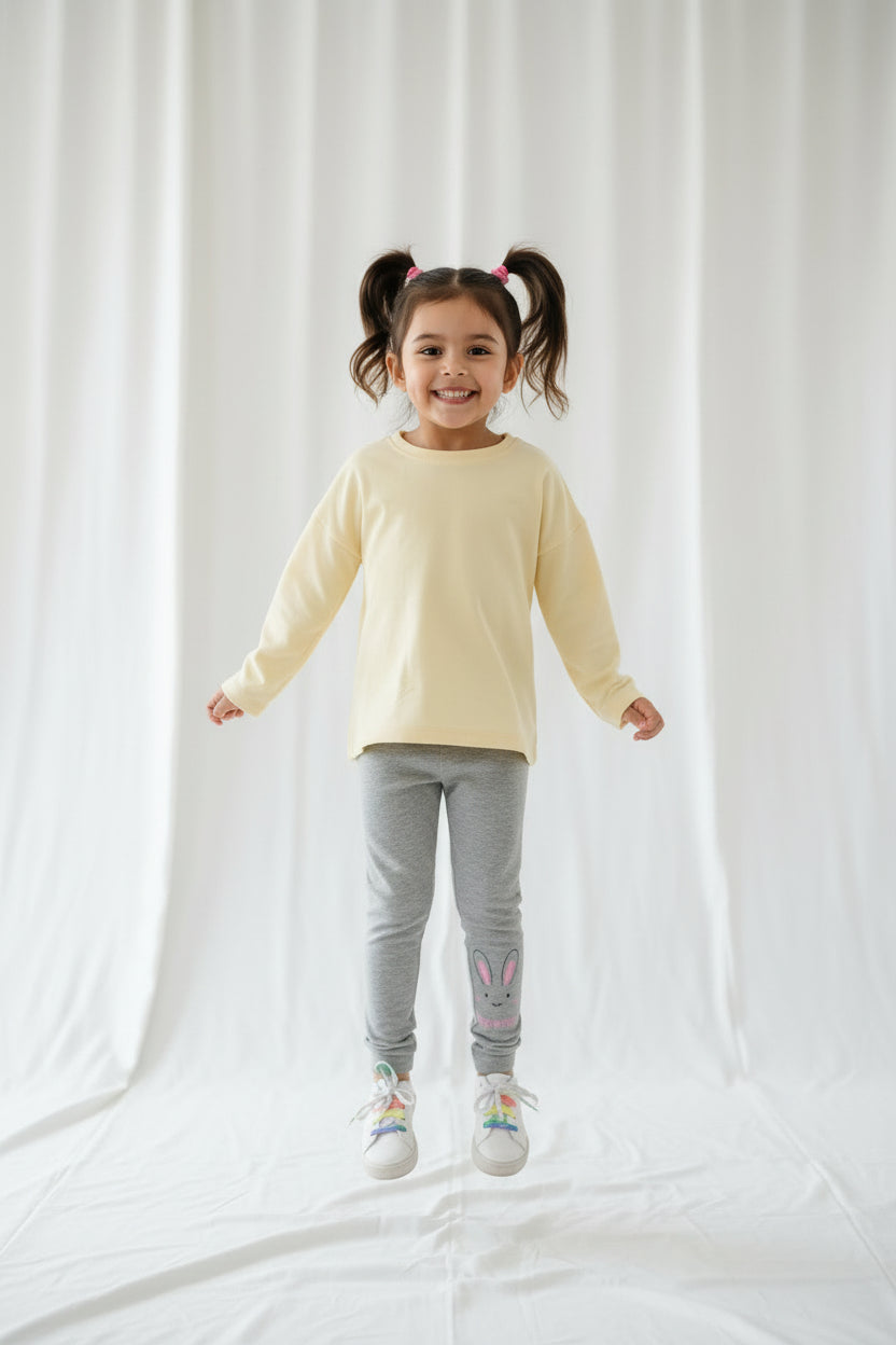 Legging Gris Petite Lapine