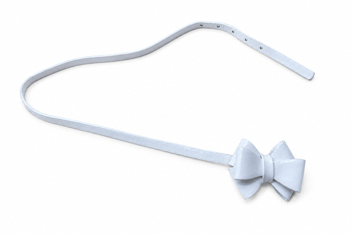 Ceinture boucle blanche