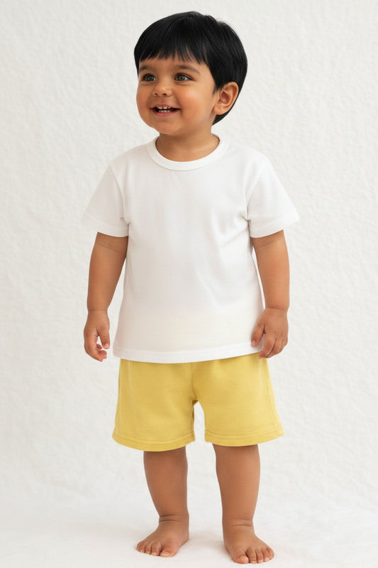 Short Jaune Ensoleillé