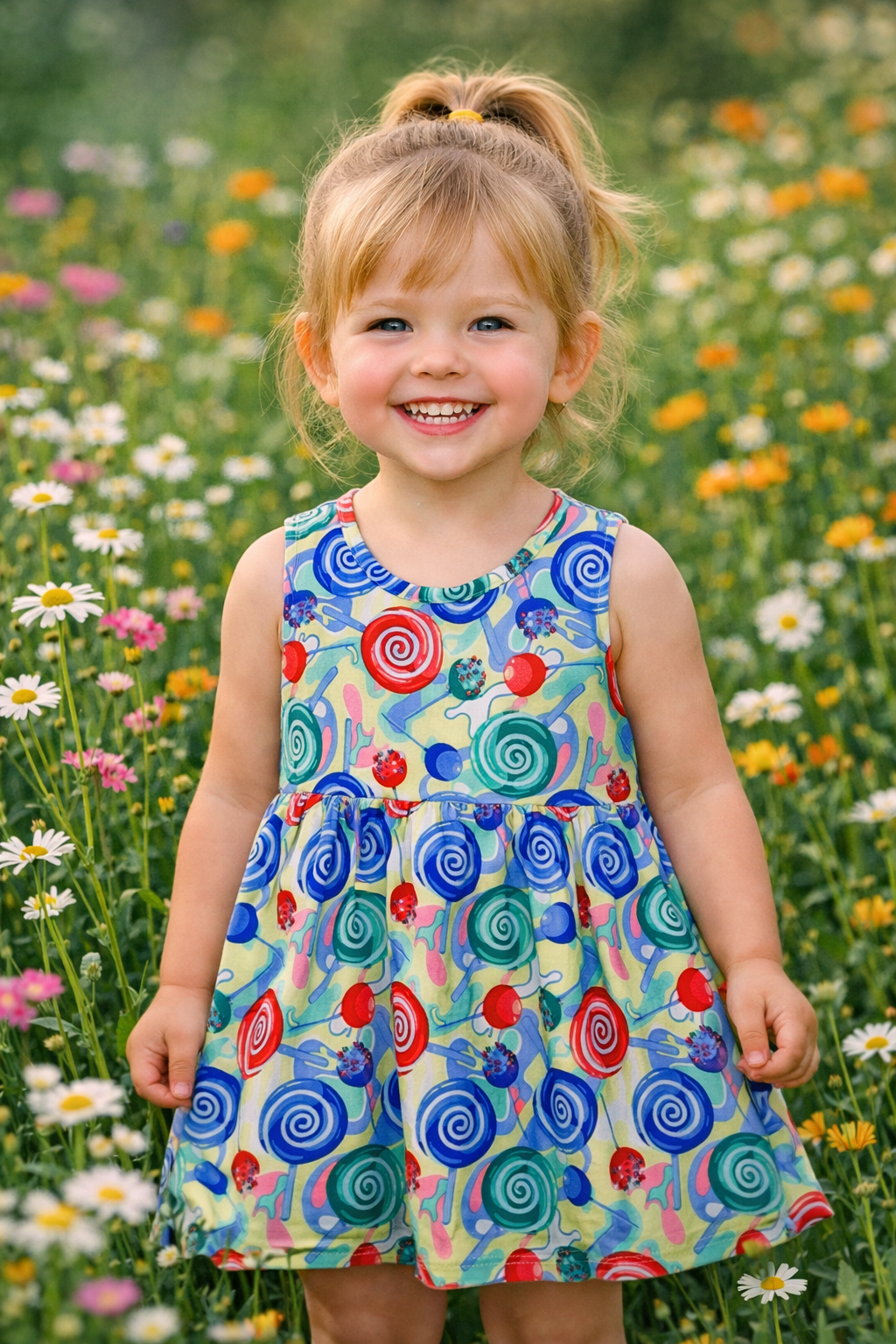 Robe Sucettes Gourmandes – Multicolore