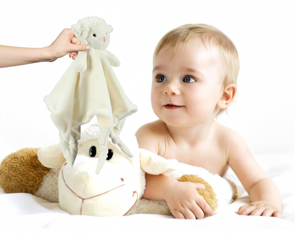 Couverture de sécurité bébé – Agneau tout‑doux