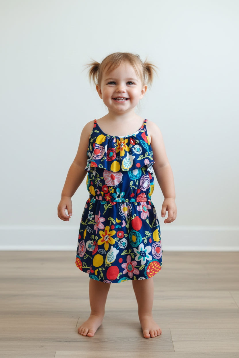 Robe Champs de fleurs