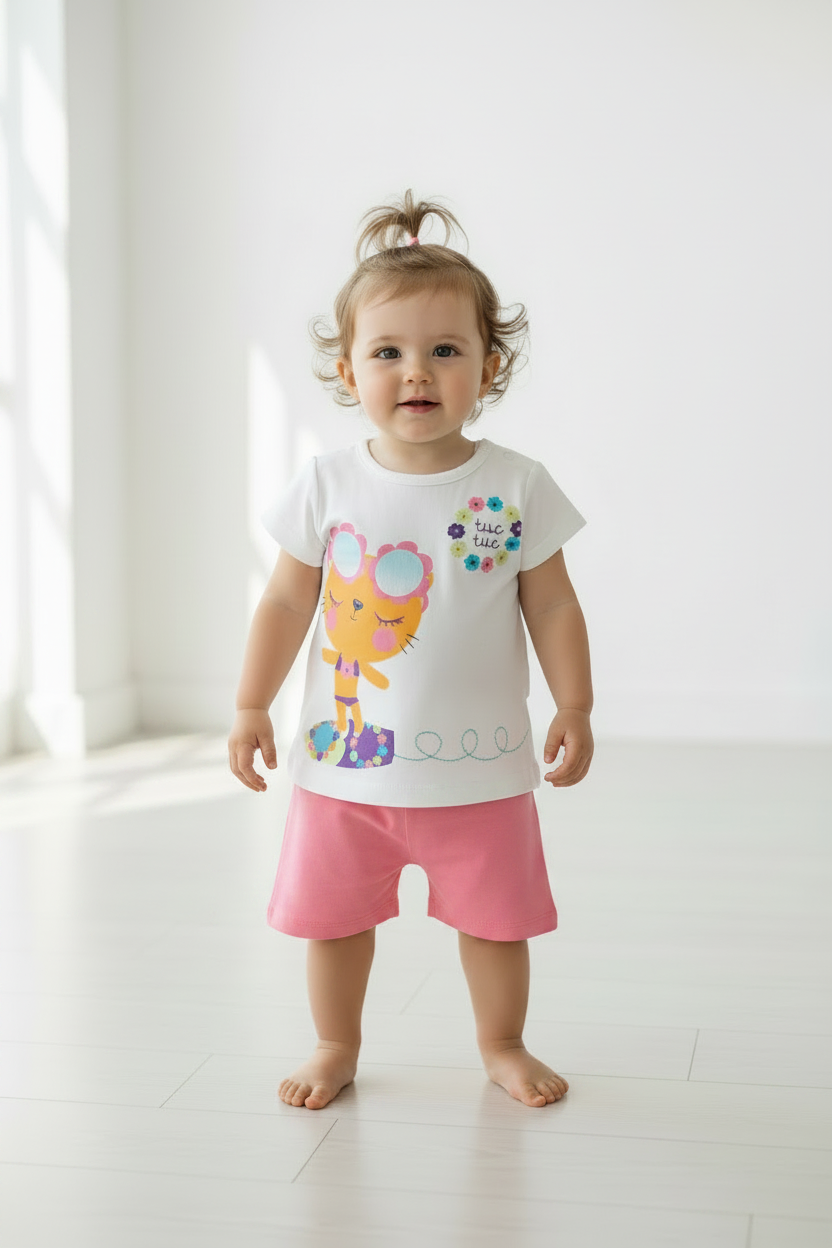 T-shirt Chat Surfeur