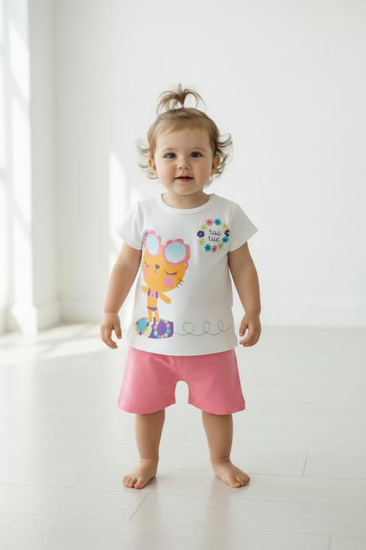 T-shirt Chat Surfeur