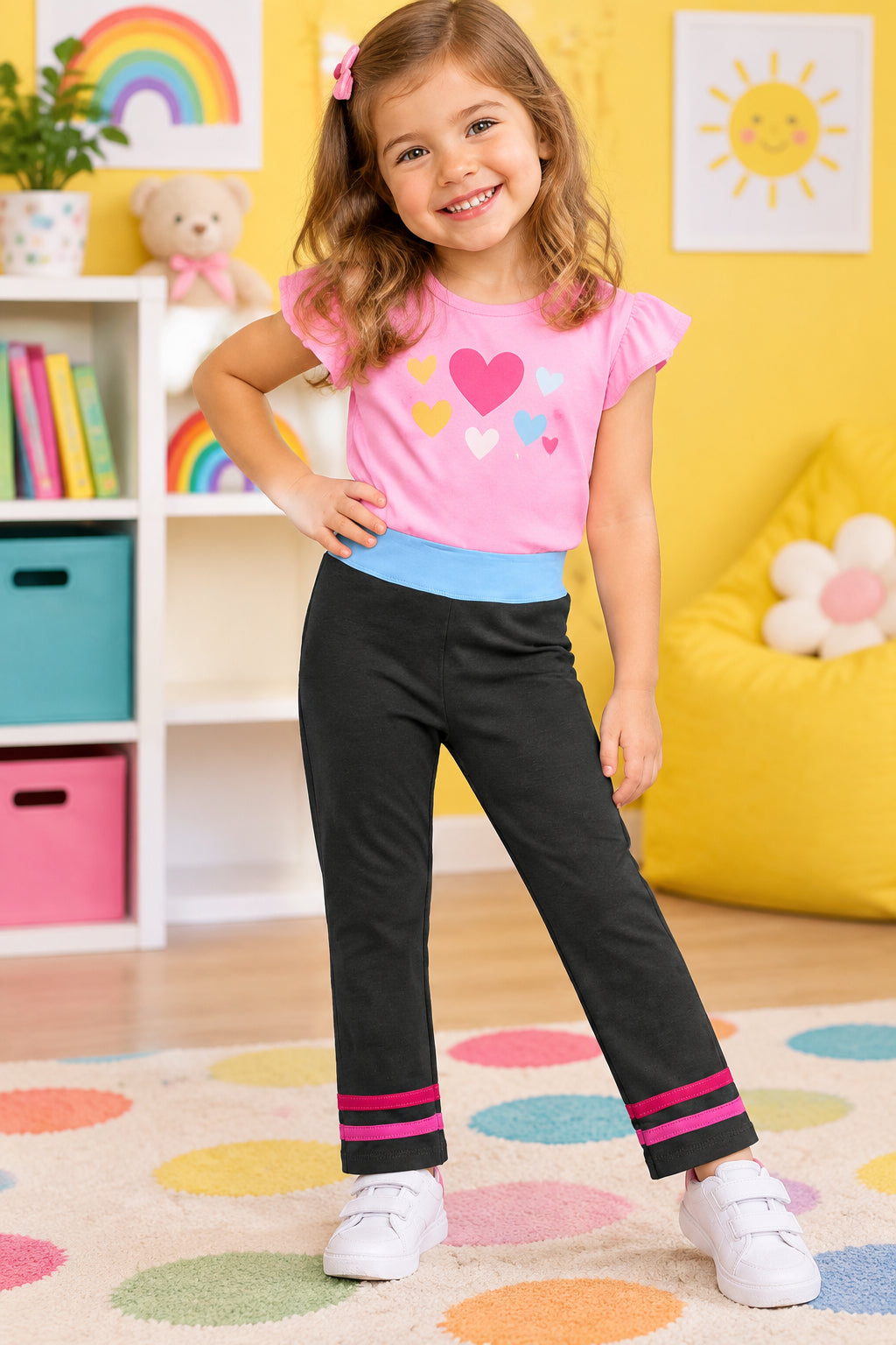 Leggings bleu