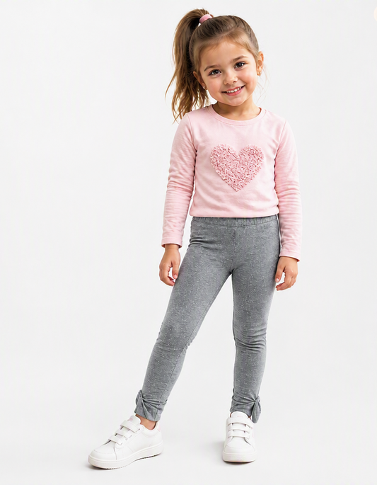 Legging Gris Brillant