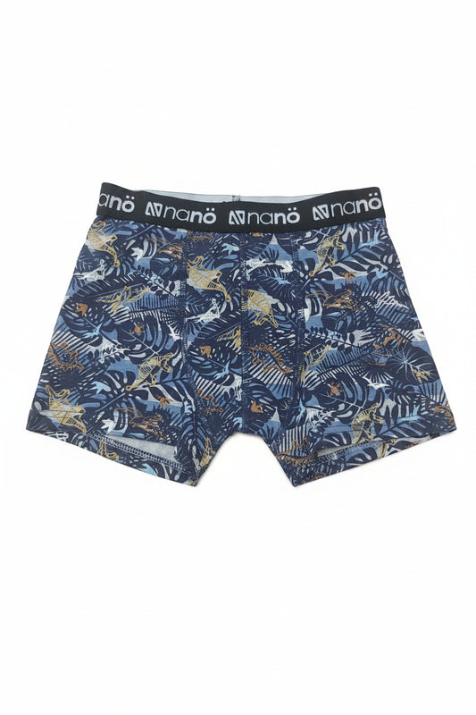 Boxer Nanö - Motif feuillage&dino