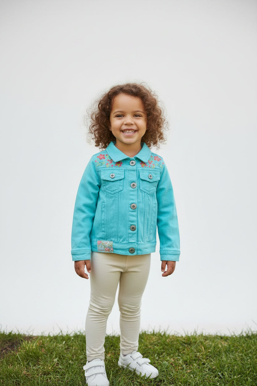 Manteau de jeans - Bleu ciel