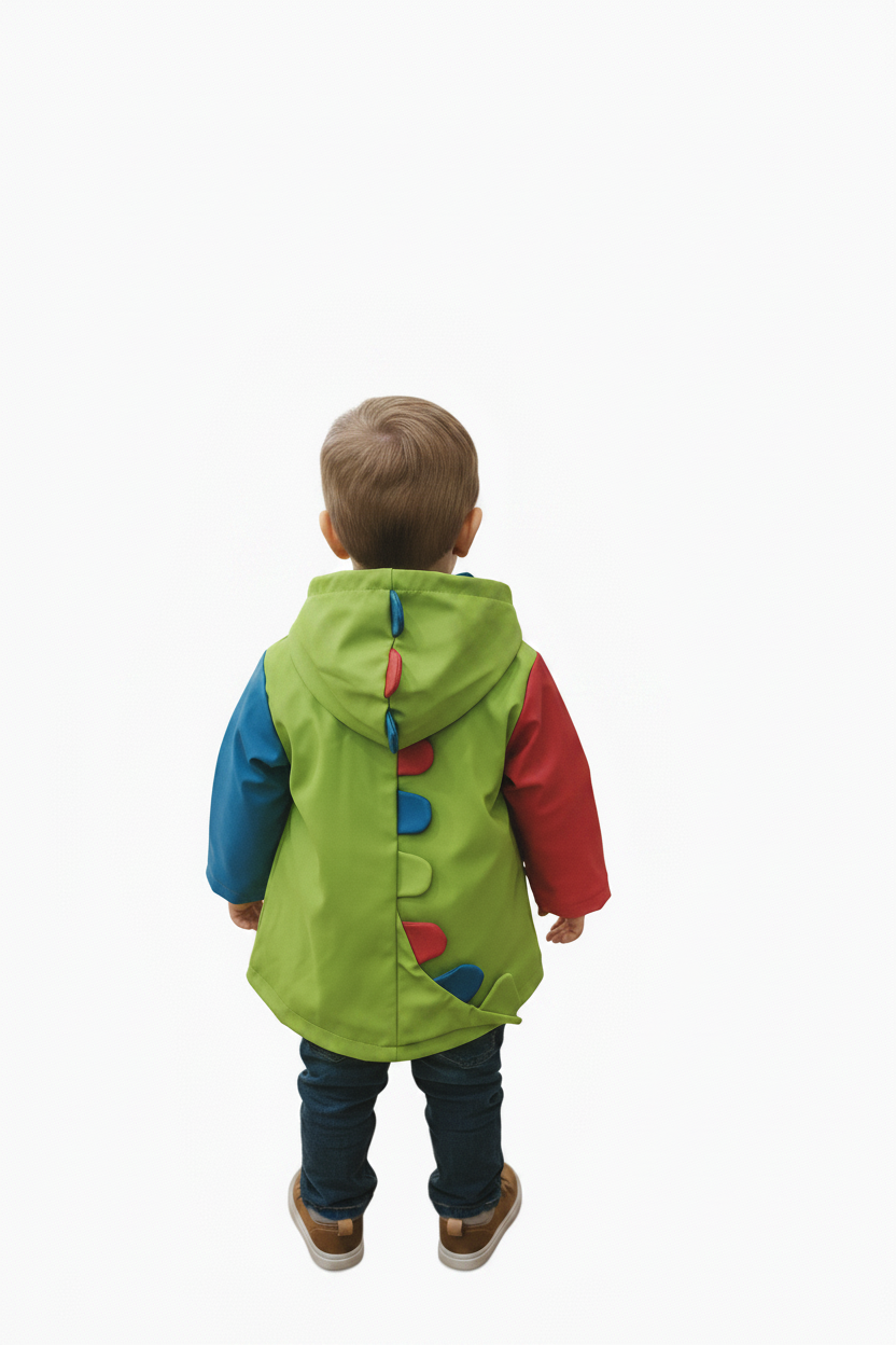 Manteau Rigolo Dino 3D