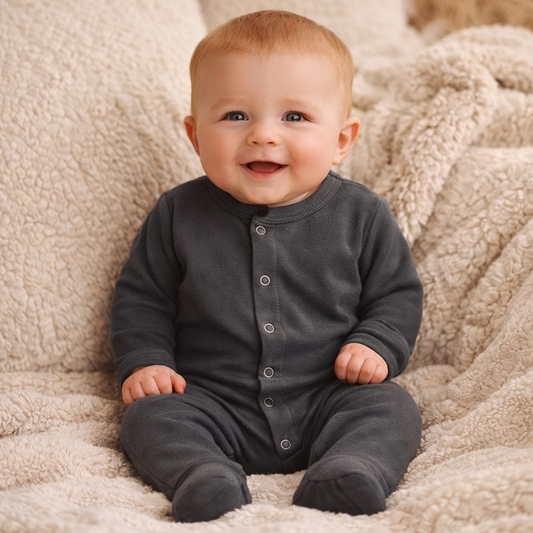Pyjama / Grenouillère tout Doux -Modèle Noir