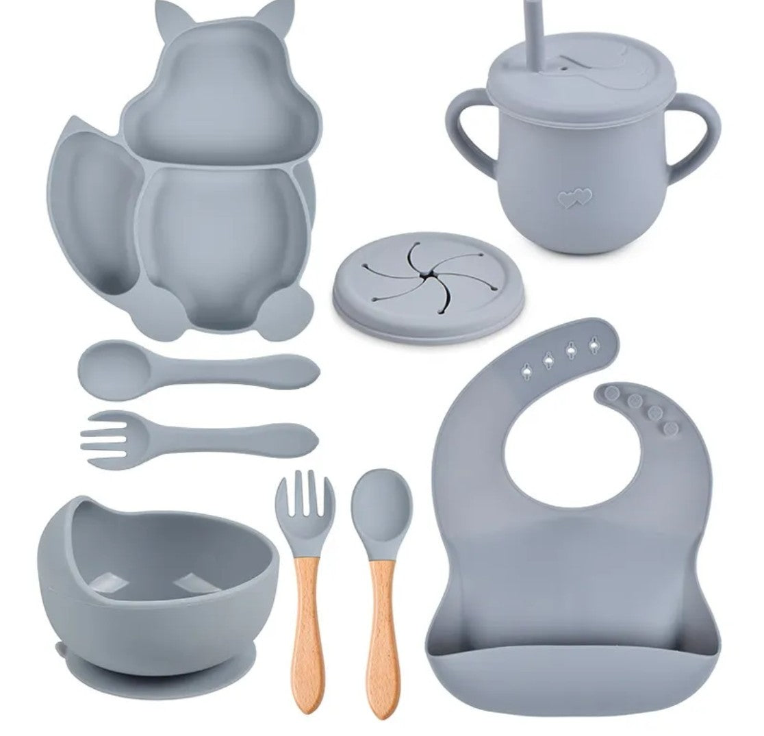 Ensemble de vaisselles en silicone