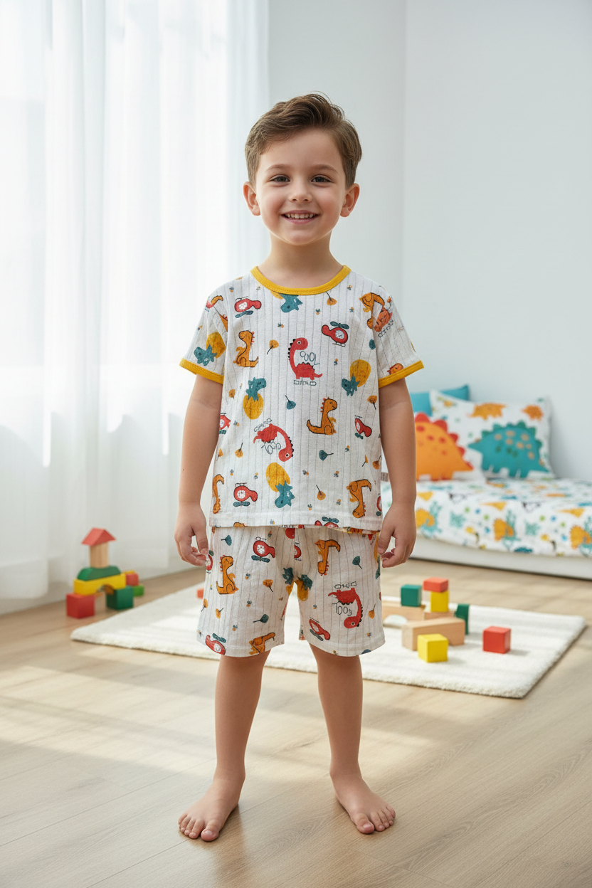 Pyjama d'été Dinosaure