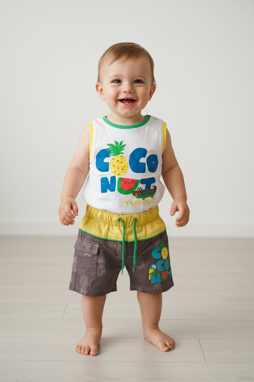 Maillot de bain 2 pièces Coco Nut Croco