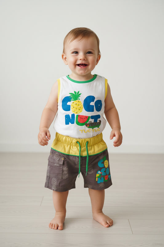Maillot de bain 2 pièces Coco Nut Croco