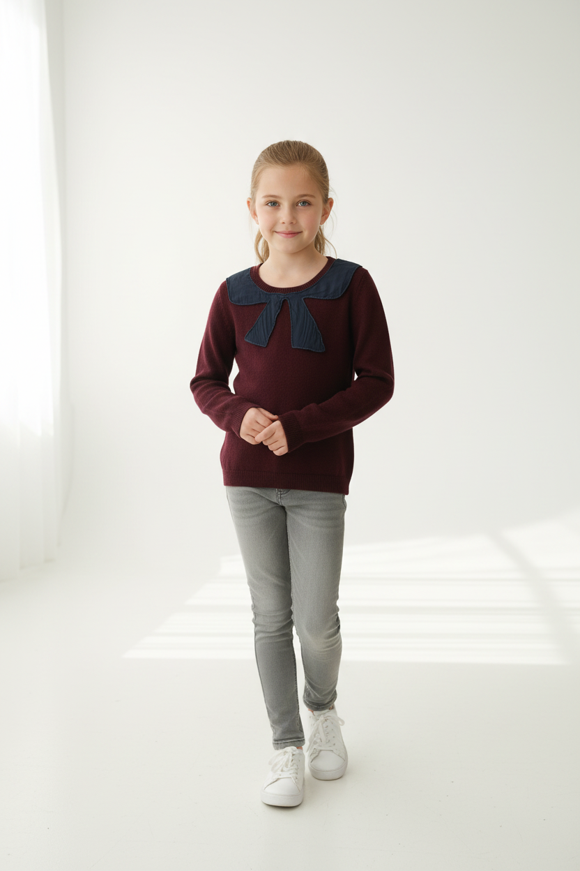 Chandail en tricot doux