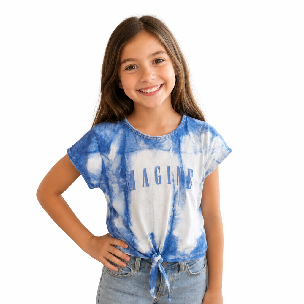 Chandail tie‑dye “IMAGINE”