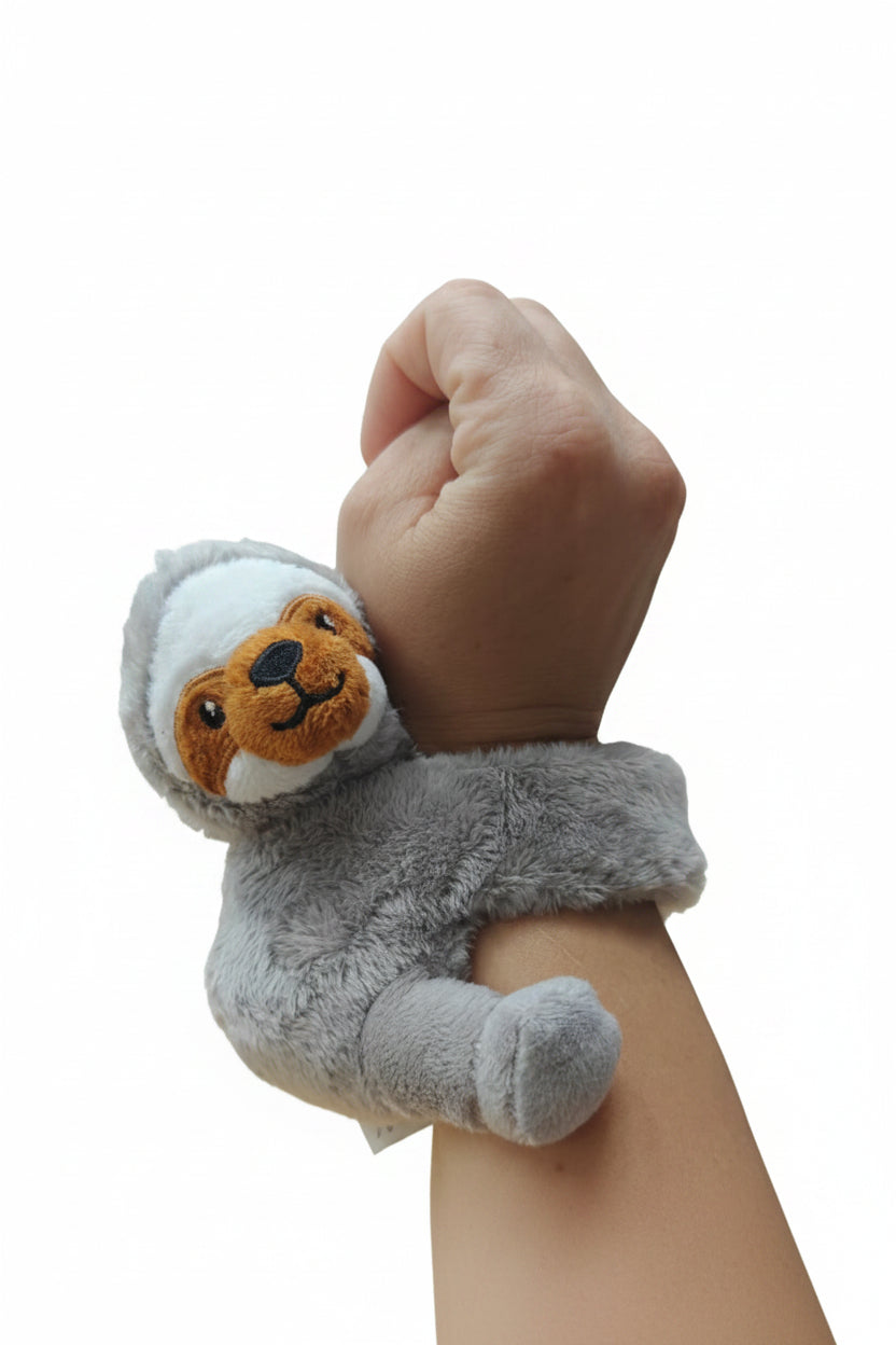 Bracelet Peluche Paresseux – 8 pouces