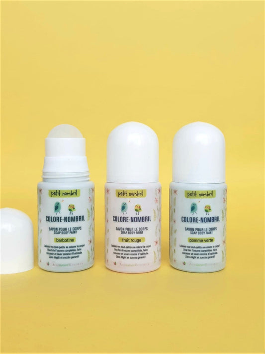 Savon Colore-Nombril - Pomme verte - Petit Nombril -