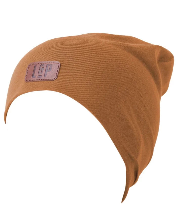 Tuque de coton L&P CARAMEL