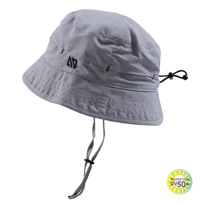 Chapeau UV gris chiné