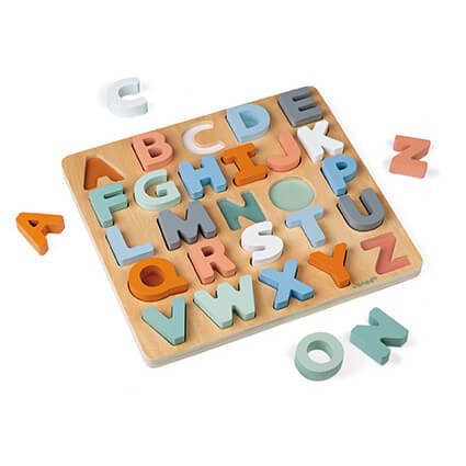 Casse tête Alphabet en bois